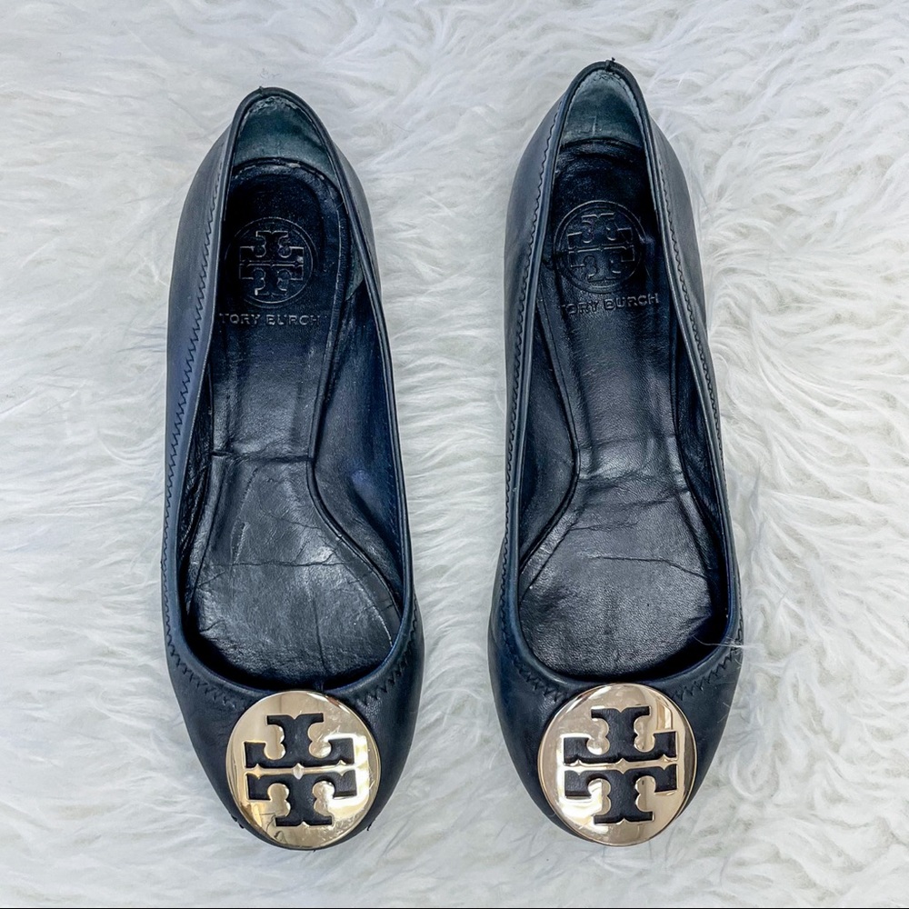 TORY BURCH LEATHER FLATS